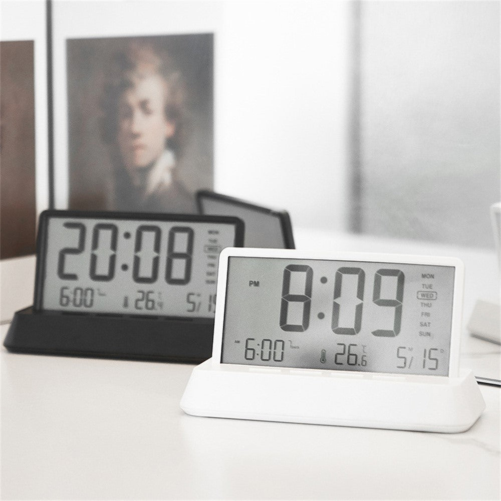 2301 LED Display Multifunction Digital Alarm Clock with Temperature Calendar Snooze Function