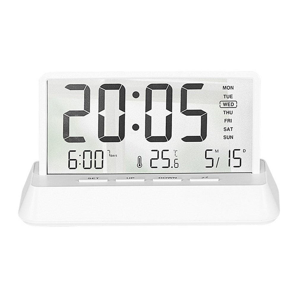 2301 LED Display Multifunction Digital Alarm Clock with Temperature Calendar Snooze Function