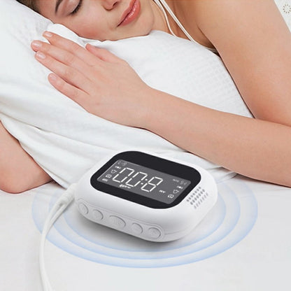 TS-BC700F Multifunction Vibrating Alarm Clock Portable FM Radio for Deaf Elderly Heavy Sleepers