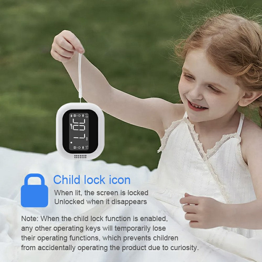 TS-BC700F Multifunction Vibrating Alarm Clock Portable FM Radio for Deaf Elderly Heavy Sleepers