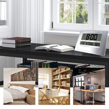 TS-H129Y Multifunction Digital Alarm Clock Large Screen Calendar Temperature Display Wall Clock