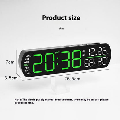 5512 LED Digital Alarm Clock Multi Function Time Temperature Date Display Electronic Clock