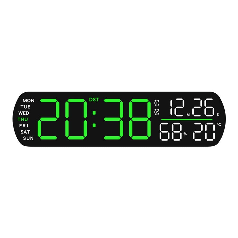5512 LED Digital Alarm Clock Multi Function Time Temperature Date Display Electronic Clock