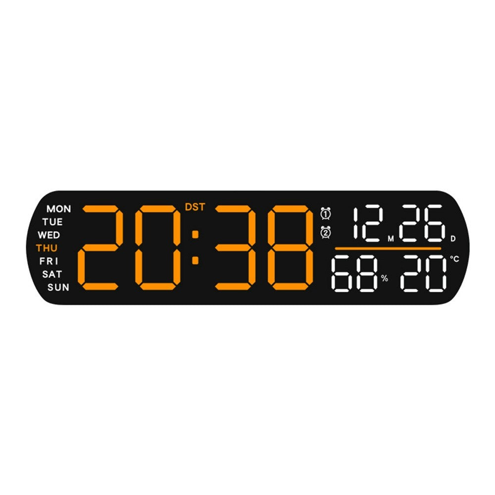 5512 LED Digital Alarm Clock Multi Function Time Temperature Date Display Electronic Clock