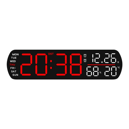 5512 LED Digital Alarm Clock Multi Function Time Temperature Date Display Electronic Clock