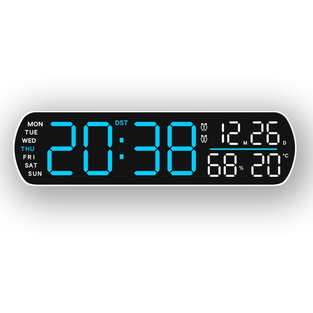 5512 LED Digital Alarm Clock Multi Function Time Temperature Date Display Electronic Clock