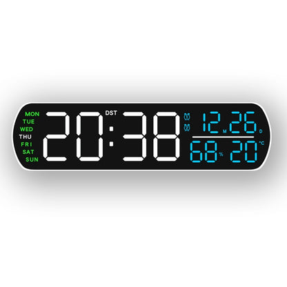 5512 LED Digital Alarm Clock Multi Function Time Temperature Date Display Electronic Clock