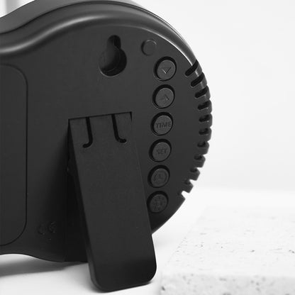 2808 Digital LED Wall Clock Living Room Multi-Function Temperature Date Display Alarm Clock with Light