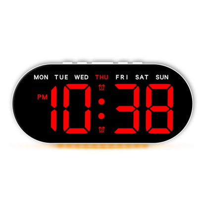 GH9003 Multifunctional LED Digital Clock Temperature Display Ambient Light Bedside Clock