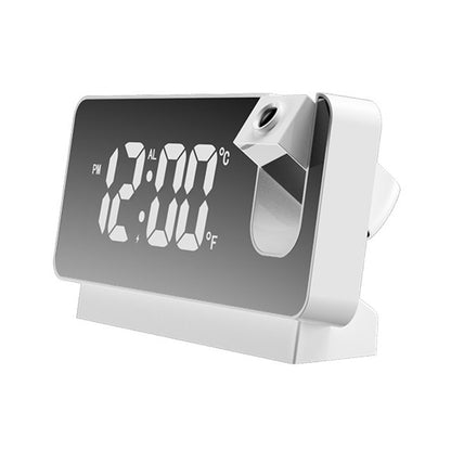 S282 Multifunctional Creative LED Screen Alarm Clock Electronic Digital Time Temperature Calendar Projection Alarm Clock (Standard Version)