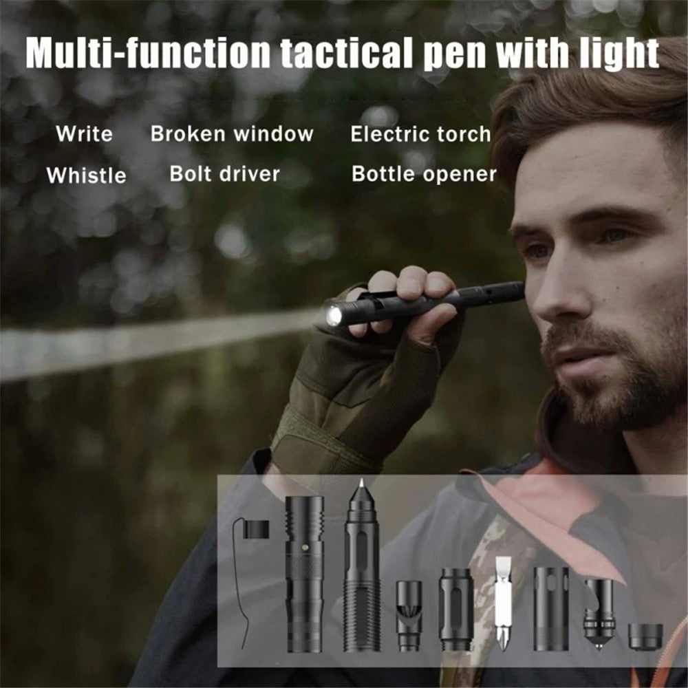 ZSB-03 Window Hammer Flashlight Self-defense Multifunctional Tactical Pen Outdoor Survival Tool