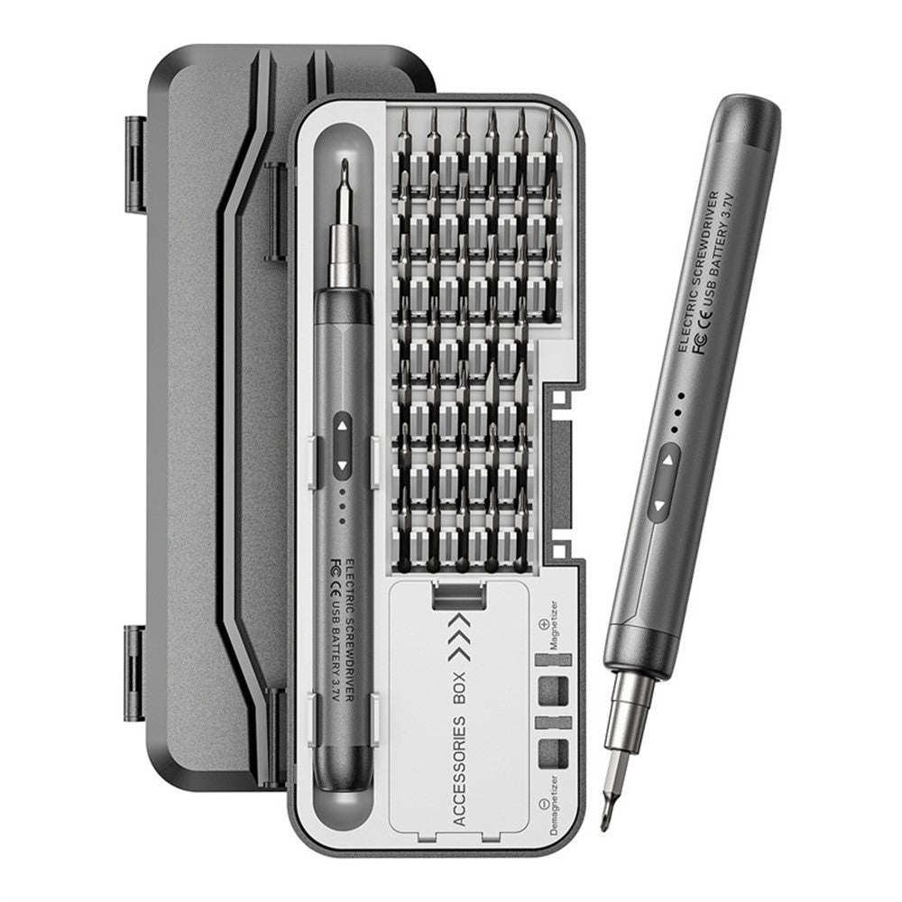 46 in 1 Precision Electric Screwdriver Set Rechargeable Cordless Torque Tool Kit for Mobile Cell computer Repair