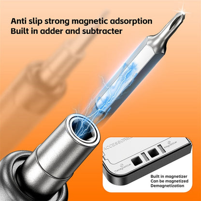 46 in 1 Precision Electric Screwdriver Set Rechargeable Cordless Torque Tool Kit for Mobile Cell computer Repair