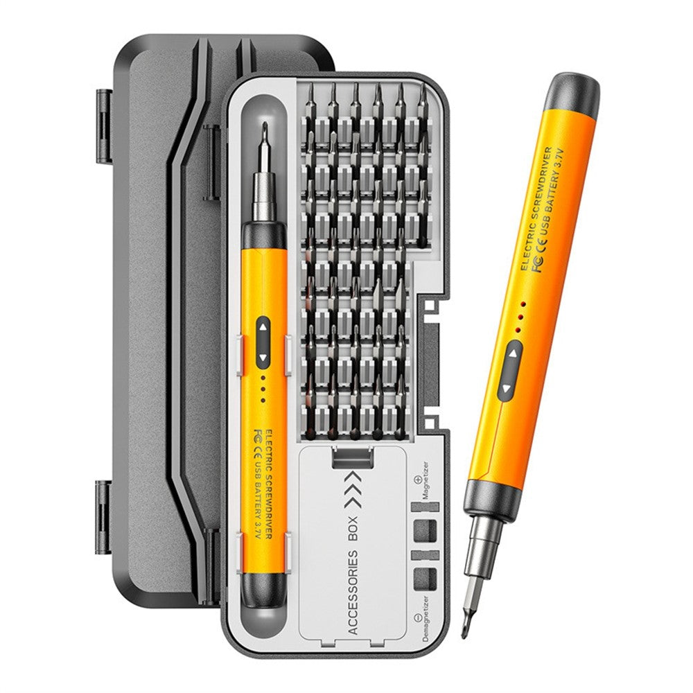 46 in 1 Precision Electric Screwdriver Set Rechargeable Cordless Torque Tool Kit for Mobile Cell computer Repair