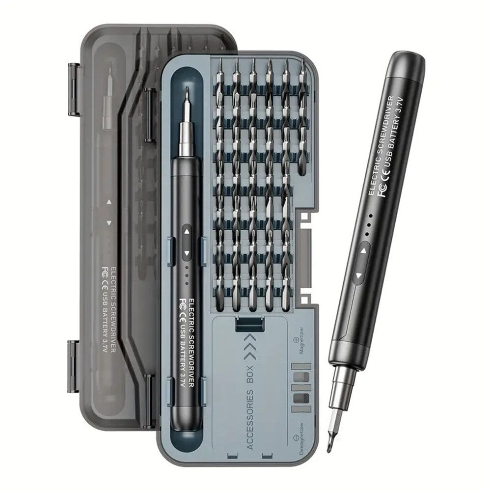 46 in 1 Precision Electric Screwdriver Set Rechargeable Cordless Torque Tool Kit for Mobile Cell computer Repair