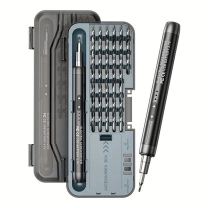 46 in 1 Precision Electric Screwdriver Set Rechargeable Cordless Torque Tool Kit for Mobile Cell computer Repair