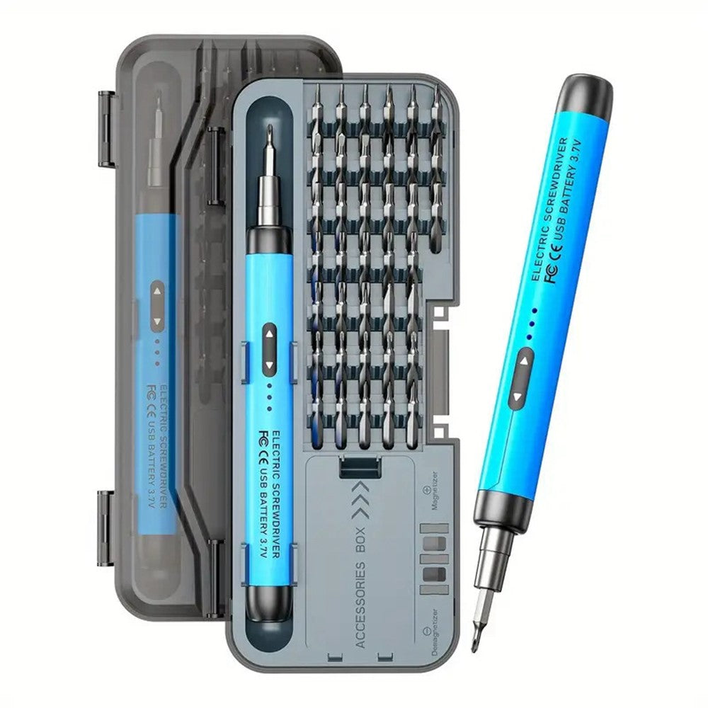 46 in 1 Precision Electric Screwdriver Set Rechargeable Cordless Torque Tool Kit for Mobile Cell computer Repair