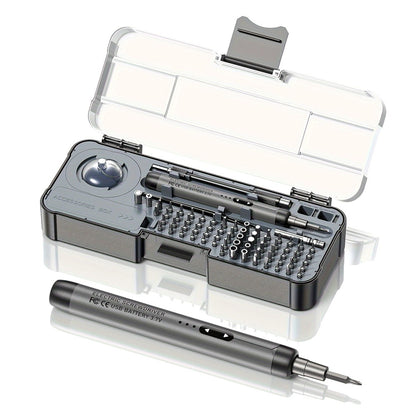 88Pcs / Set Rechargeable Precision Electric Screwdriver with Magnetic Bits Kit for Mobile Phone PCB Watch Repair Tool