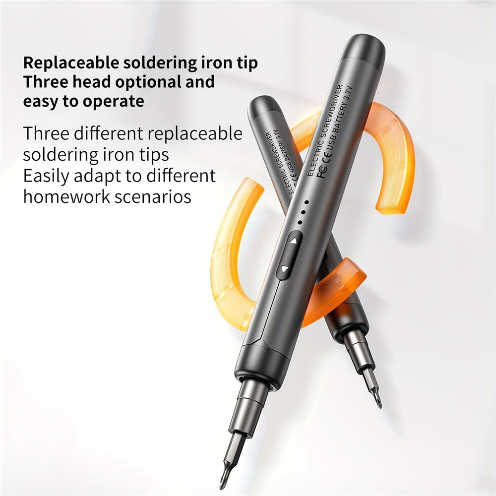 88Pcs / Set Rechargeable Precision Electric Screwdriver with Magnetic Bits Kit for Mobile Phone PCB Watch Repair Tool