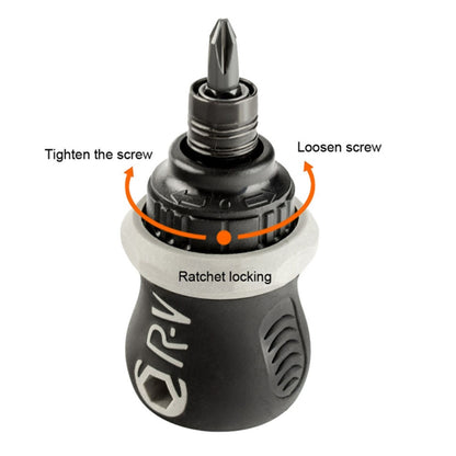 34-in-1 Screwdriver Set Carbon Steel Telescopic Magnetic Dual Purpose Slotted Phillips Screwdriver Kit