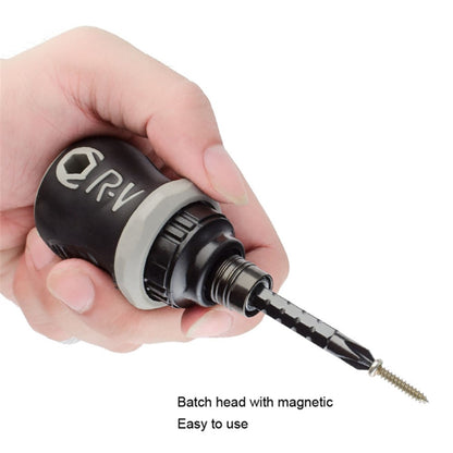 34-in-1 Screwdriver Set Carbon Steel Telescopic Magnetic Dual Purpose Slotted Phillips Screwdriver Kit