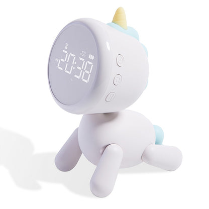 XR-MM-C2305 Cartoon LED Digital Display Desk Clock Student Bedside Night Light Electronic Alarm Clock