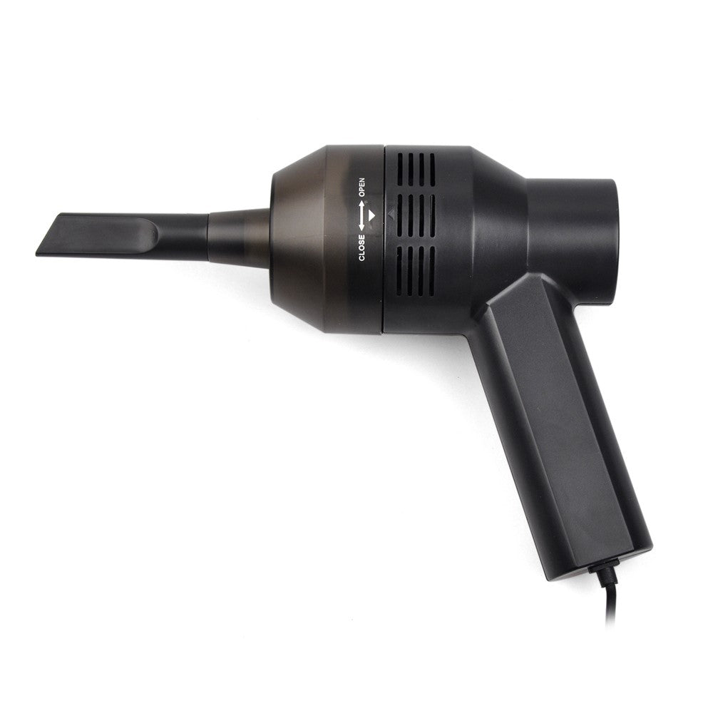 HK6019A USB Wired Portable Vacuum Cleaner Super-Mini Hand-Held Cleaner for Car/House/Pet House/Keyboard Cleaning