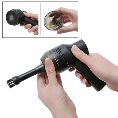 HK6019A USB Wired Portable Vacuum Cleaner Super-Mini Hand-Held Cleaner for Car/House/Pet House/Keyboard Cleaning
