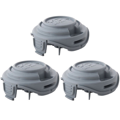 3Pcs For Black & Decker STC5433 Type 1 / STC5433PC Type 1 HDL ABS Line Spool Caps, 90588530