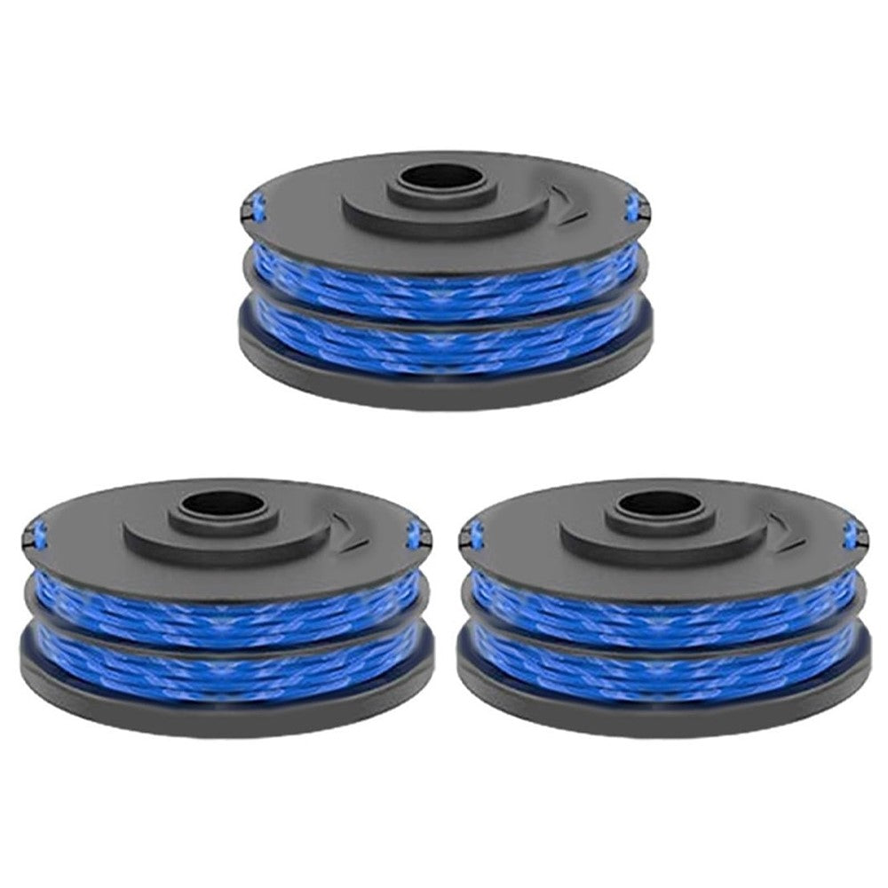 3Pcs RAC123 Lawn Mower Line Spool for Ryobi RLT6030 / RLT5127 / RLT5027 / RLT4125 / RLT4027 Grass Trimmer Replacement Part, 5132002671