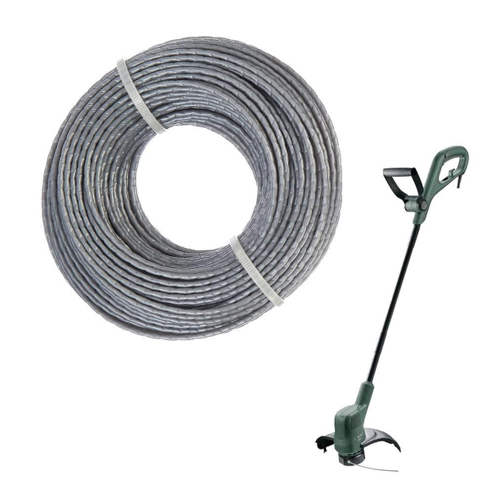 F016800462 1 Roll 1.6mmx24m Nylon Line for BOSCH Grass Strimmer String Line Replacement