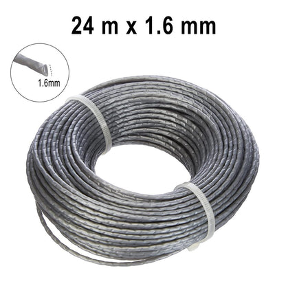 F016800462 1 Roll 1.6mmx24m Nylon Line for BOSCH Grass Strimmer String Line Replacement
