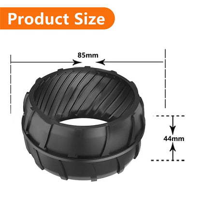 1Pc Rubber Wheel Protector for Worx Landroid M1000 / M700 / M500 Plus / M500 / S300 Lawn Mower Part, RSXJ0002
