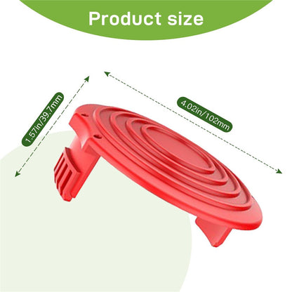 2PCS RS0011 Spool Cap for Black & Decker Lawn Mower Replacement Part