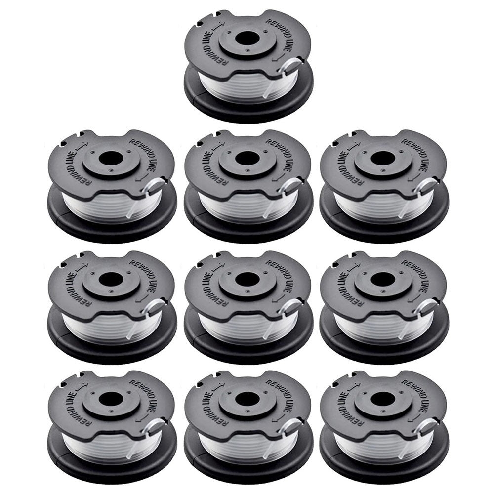10PCS TLE-03 Spool for Einhell GE-CT 18 / 28 Li TC / GE-CT 18 / 28 Li Lawn Mower Nylon Trimming Wire Reel
