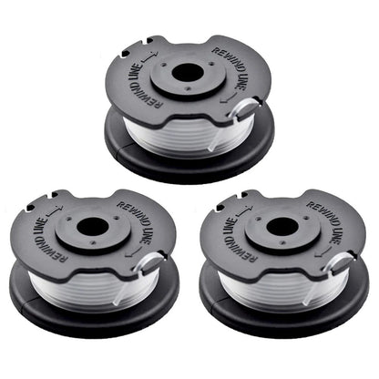 3PCS TLE-03 Spool for Einhell GE-CT 18 / 28 Li TC / GE-CT 18 / 28 Li Lawn Mower Nylon Trimming Wire Reel