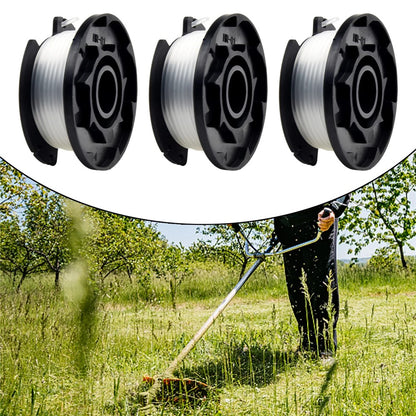 3PCS TLE-03 Spool for Einhell GE-CT 18 / 28 Li TC / GE-CT 18 / 28 Li Lawn Mower Nylon Trimming Wire Reel