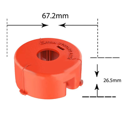 2Pcs Spool Cap for Bosch ART 3000 Combitrim / 2300 Combitrim / 30 Combitrim Lawn Mower Replacement Part, F016L71115