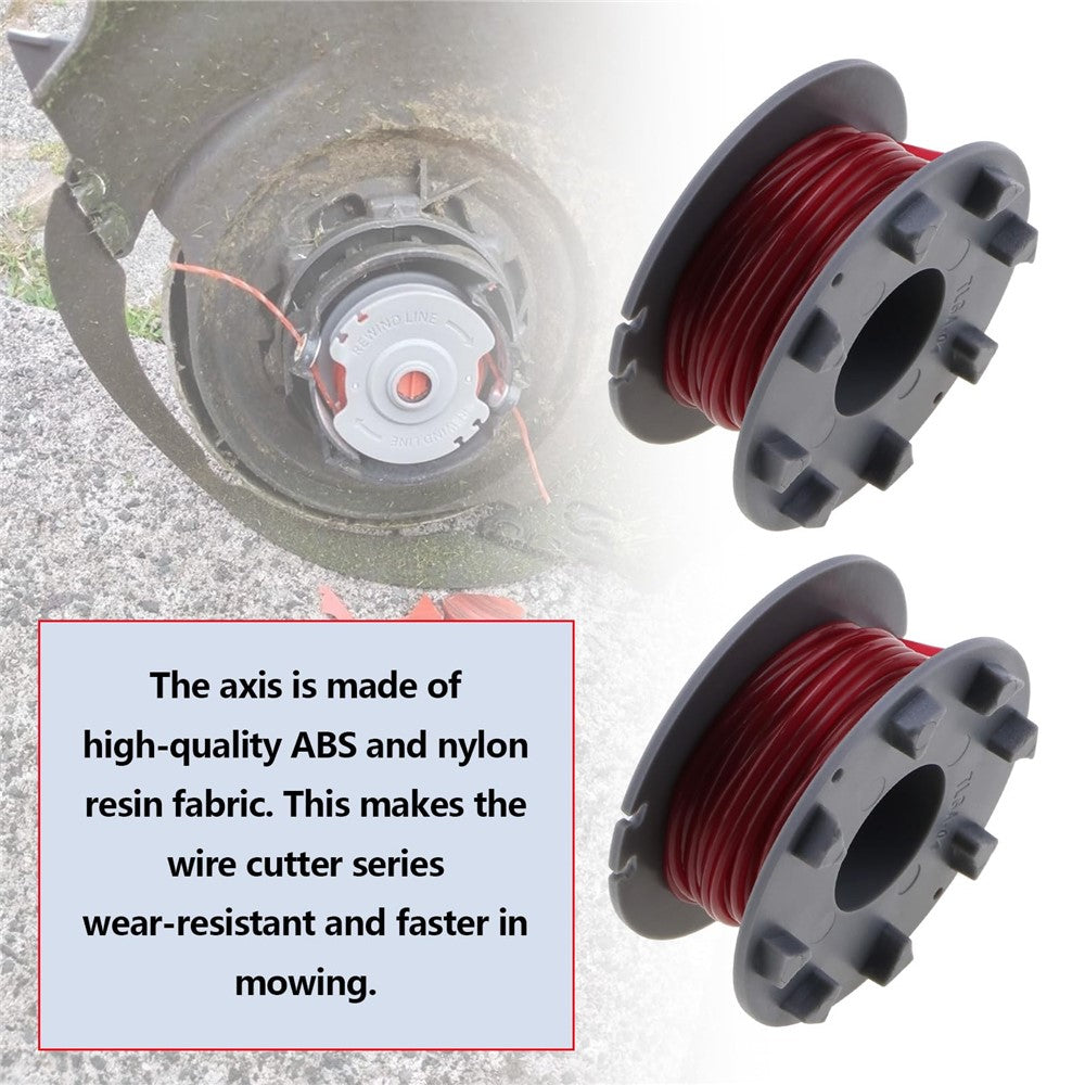 3Pcs For Gardena Turbotrimmer Smallcut Lawn Mower Spool Nylon Rope Reel, 05364-20 / TLGA-04