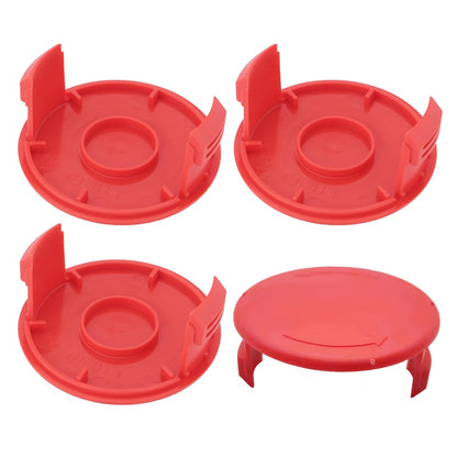 TLE-03-1 4Pcs Replacement Spool Cap for Einhell GE-CT 18 / 28 Li  /  GE-CT 18 / 28 Li TC Lawn Trimmer Accessory
