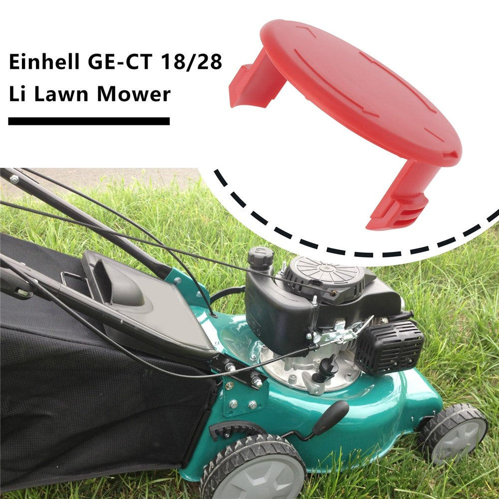TLE-03-1 4Pcs Replacement Spool Cap for Einhell GE-CT 18 / 28 Li  /  GE-CT 18 / 28 Li TC Lawn Trimmer Accessory