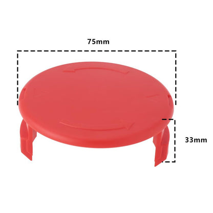 TLE-03-1 6Pcs Replacement Spool Cap for Einhell GE-CT 18 / 28 Li  /  GE-CT 18 / 28 Li TC Lawn Trimmer Accessory