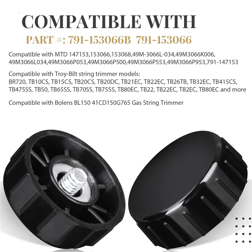 4Pcs for MTD Lawn Mower Bump Knob Assembly Replacement Part, 791-153066 / 791-153066B