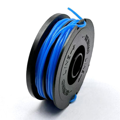RSJA-01+RSJA-01-1 For Spear & Jackson GT600 / GT450 Lawn Mower 6 Replacement Spool + 2 Spool Cap