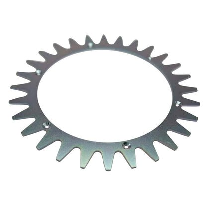 TLYA-01 2Pcs Spikes for Yardforce SA / SC / SE / MR Series Lawn Mower with 14 Self-Tapping Screws