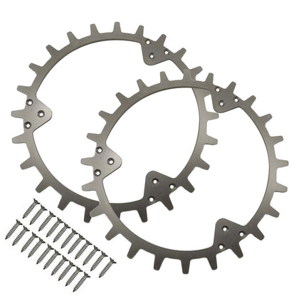 TLWH-02 2Pcs Anti Slip Spikes for Husqvarna Automower 315  /  310  /  305 Lawn Mower with 21 Self-Tapping Screws