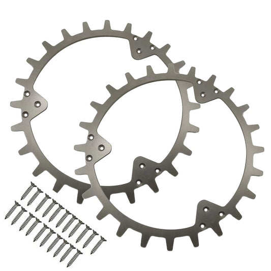 TLWH-02 2Pcs Anti Slip Spikes for Husqvarna Automower 315  /  310  /  305 Lawn Mower with 21 Self-Tapping Screws