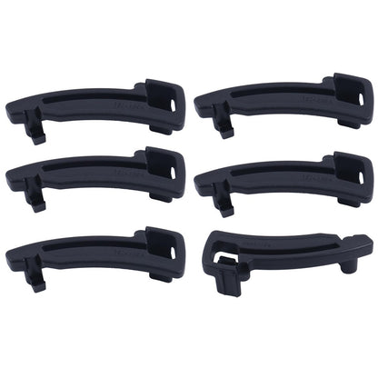 6Pcs Chute Flange for Craftsman  /  Husqvarna  /  MTD  /  Yard Man Snow Blower Replacement Part , 731-04869A