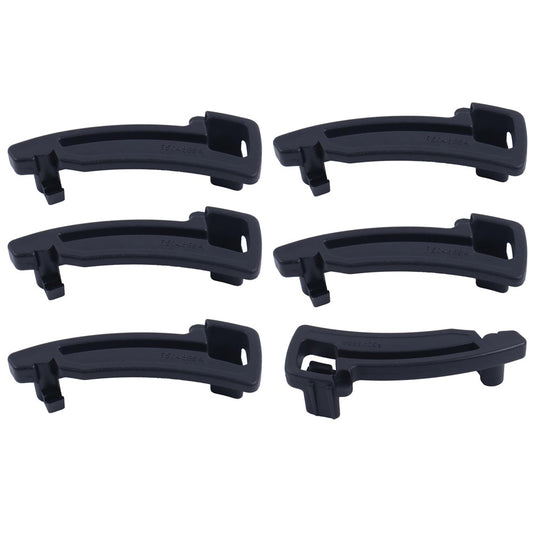 6Pcs Chute Flange for Craftsman  /  Husqvarna  /  MTD  /  Yard Man Snow Blower Replacement Part , 731-04869A