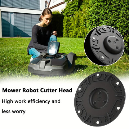 RSD-01 For Worx / Landxcape / Kress / Einhell Lawn Mower Round Connector ABS Cutterhead Turntable